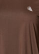 Trainingsshirt mit 3/4-&Auml;rmeln, Braun, Packshot image number 2