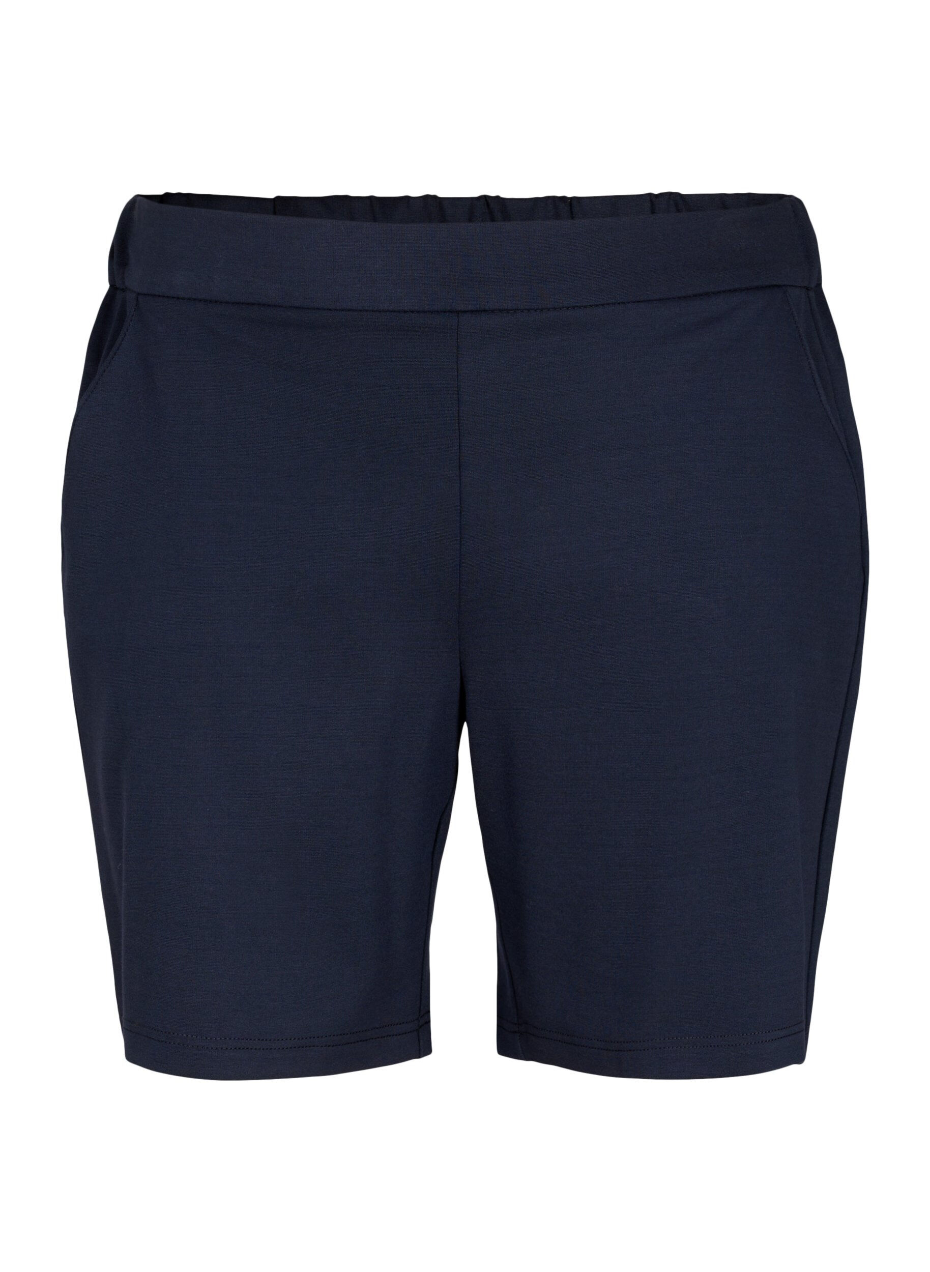 Zizzi Maddison Shorts mit normaler Passform, Night Sky, Packshot image number 0