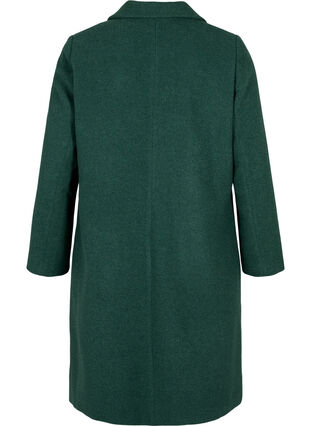 Mantel mit Knöpfen und Taschen, Trekking Green Mel, Packshot image number 1