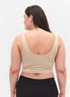 Weicher BH ohne Wattierung., Beige, Model image number 1