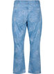 Vera Jeans mit Blumenmuster, Blau, Packshot image number 1