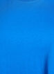 Basic T-Shirt aus Baumwolle mit Rundhalsausschnitt, Blau, Packshot image number 2