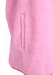 Weste aus Teddyfleece mit Rei&szlig;verschluss und Kontrastdetails, Pink, Packshot image number 3