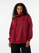 Sweatshirt mit Stehkragen und Taschen, Rot, Model image number 0