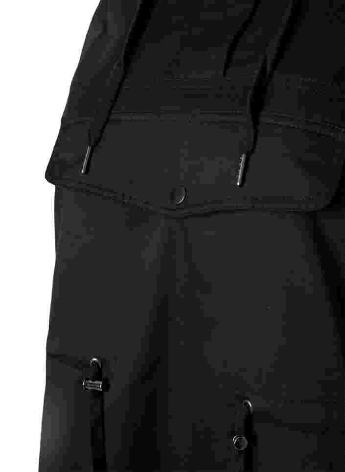 Anorak mit Kapuze und Taschen, Black, Packshot image number 3