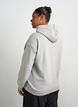 Hoodie mit besticktem Motiv, Grau, Model image number 2