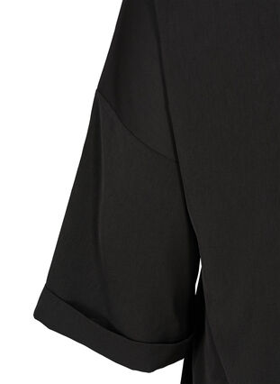Oversize-Tunika mit Reißverschluss, Black, Packshot image number 3
