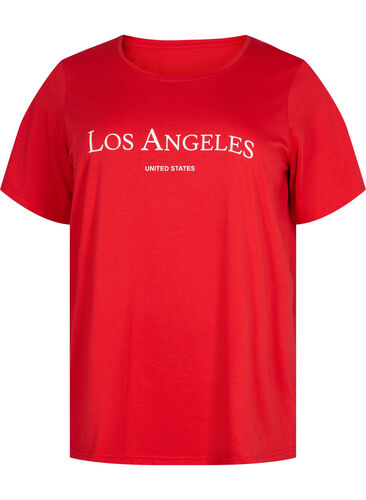FLASH - T-Shirt mit Motiv, High Risk Red, Packshot image number 0