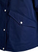 Kurze Fr&uuml;hlingsjacke mit abnehmbarer Kapuze, Blau, Packshot image number 3