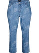 Mille Jeans mit geblümtem Muster, Blau, Packshot image number 0