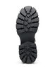 Chelsea-Boot mit klobiger Sohle und gerippten Eins&auml;tzen, Schwarz, Packshot image number 4