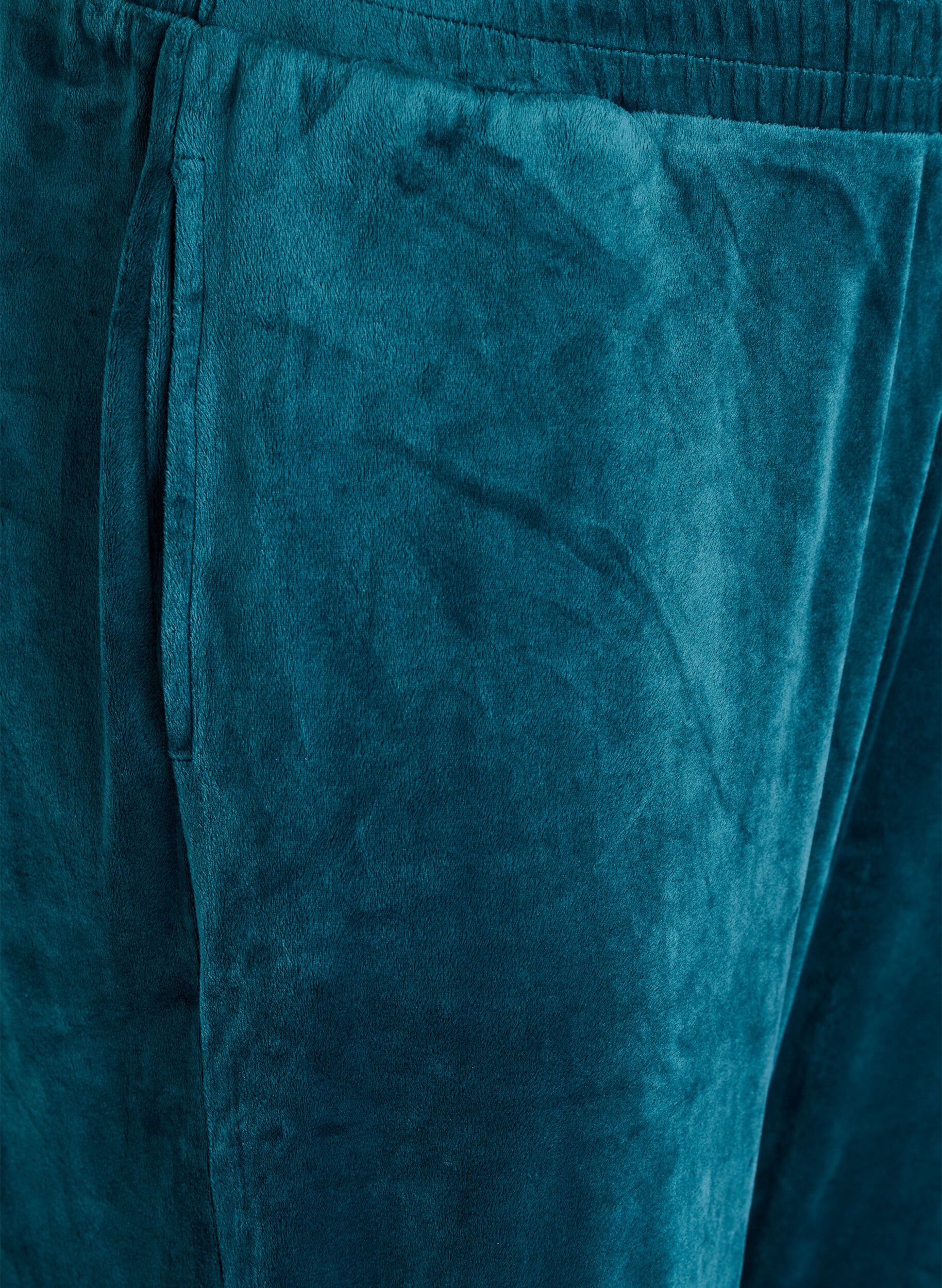 ZizziLockere Samt-Hose, Gr&uuml;n, Packshot image number 2