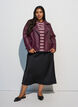 Midirock aus Satin, Schwarz, Model image number 1
