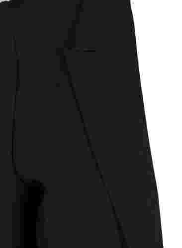 Klassischer, langer Blazer aus Viskosemischung, Black, Packshot image number 2