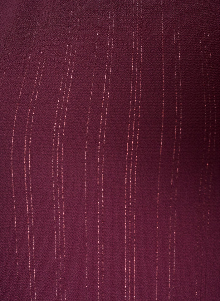 Bluse mit Glitzer, Rot, Packshot image number 2