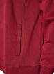 Sweatshirt mit Stehkragen und Taschen, Rot, Packshot image number 3