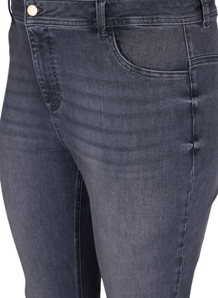 Extra Slim Amy Jeans mit hoher Taille, Grey Denim, Packshot image number 2