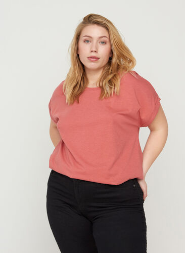 T-Shirt, Faded Rose Mel., Model image number 0