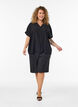 Bluse aus Viskose mit Kn&ouml;pfen und Struktur, Schwarz, Model image number 1