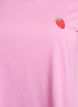 T-Shirt mit Erdbeer-Stickerei, Begonia P. W. Berry, Packshot image number 2