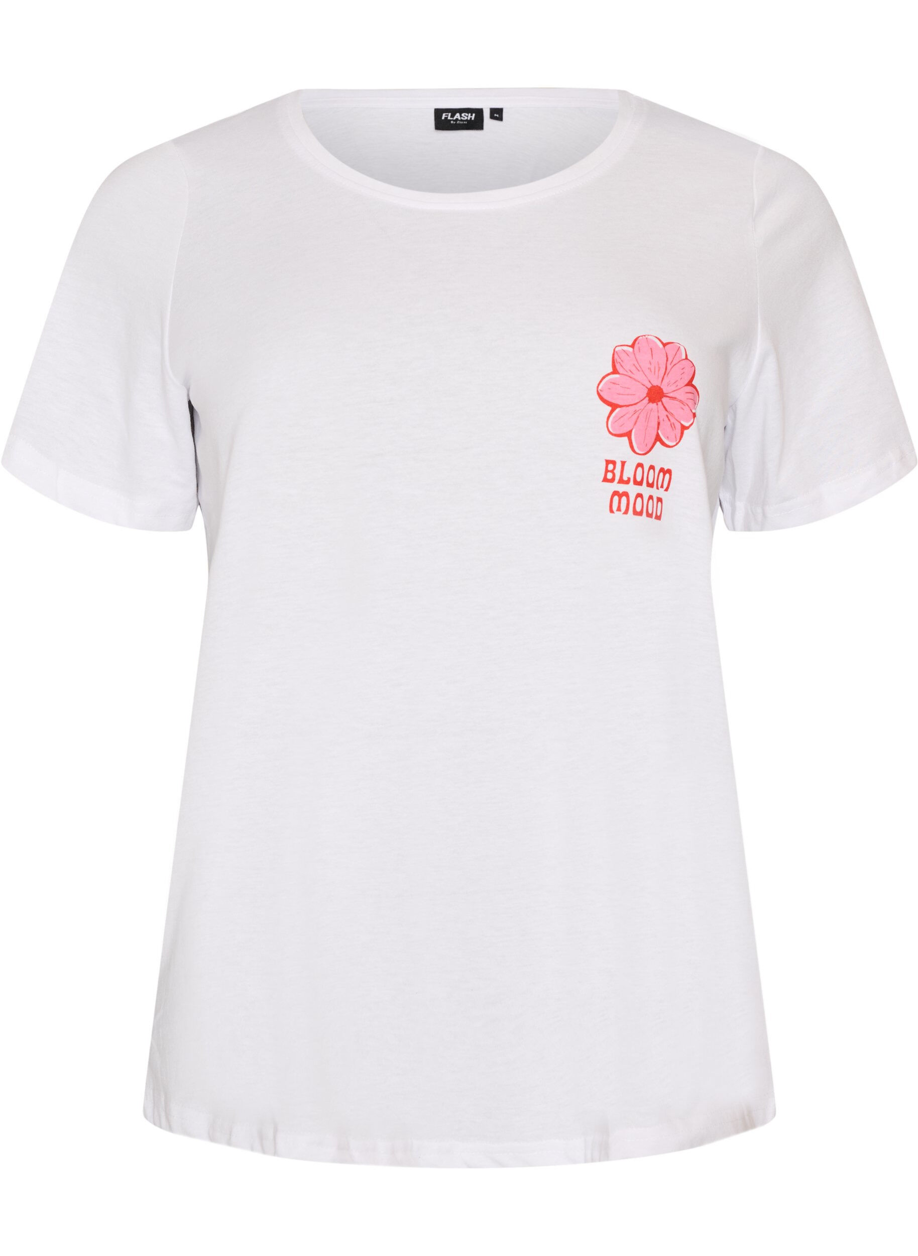 ZizziT-Shirt mit Print, Wei&szlig;, Packshot image number 0