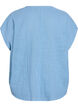 FLASH - Lockere Bluse mit angeschnittenen Ärmeln, Blau, Packshot image number 1