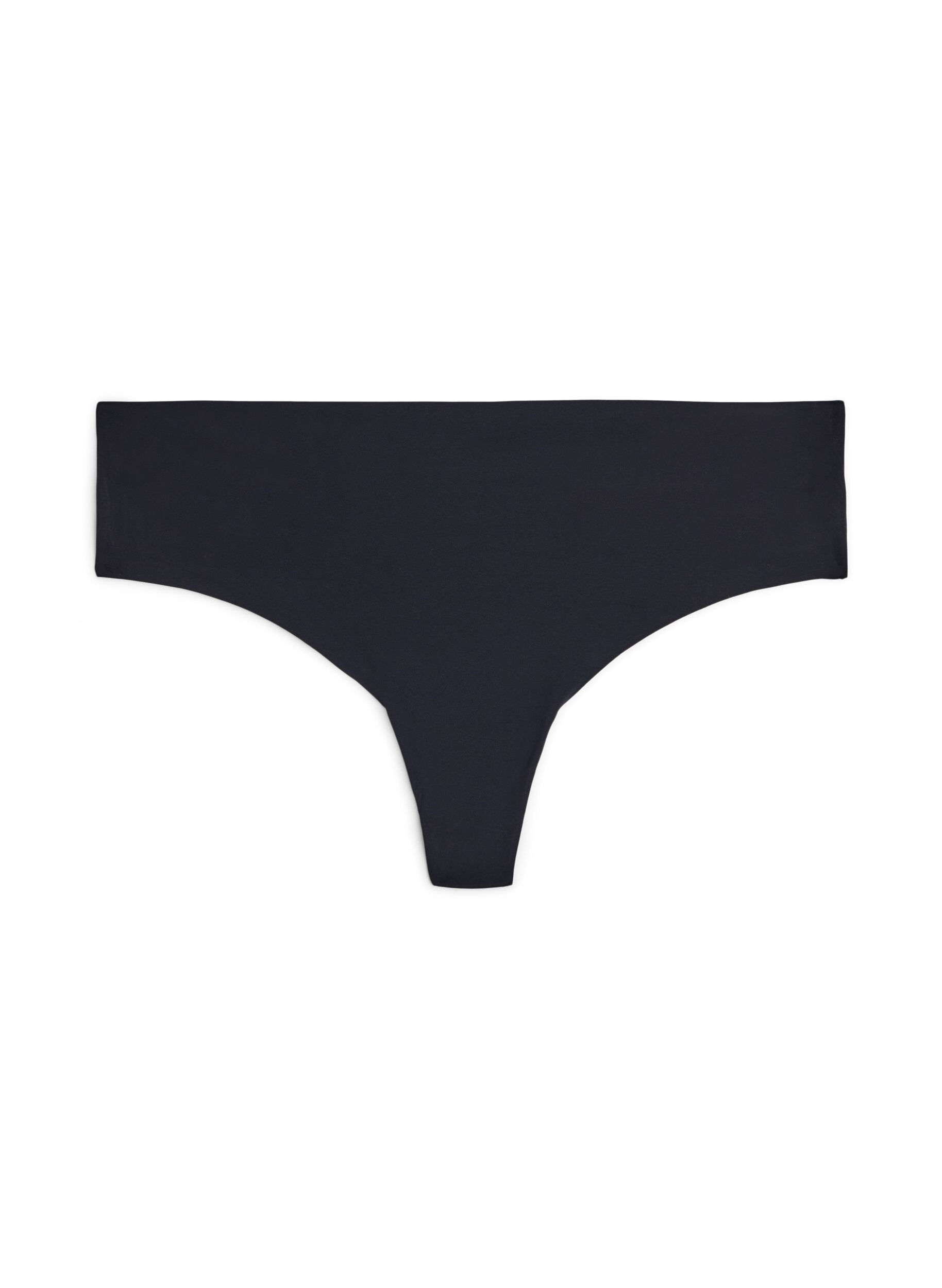 Zizzi 2er-Pack invisible G-String , Schwarz, Packshot image number 2