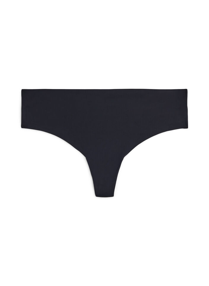 2er-Pack invisible G-String , Schwarz, Packshot