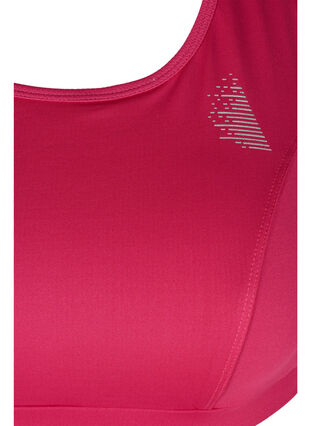 Sporttop mit Rückendetails, Pink Peacock, Packshot image number 2
