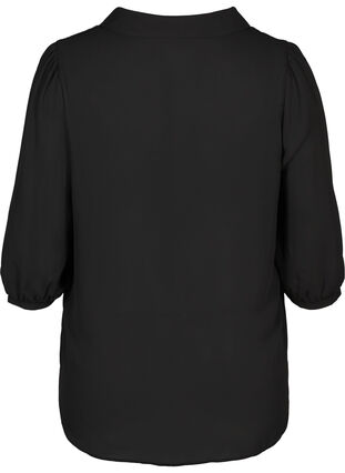 Bluse, Black, Packshot image number 1