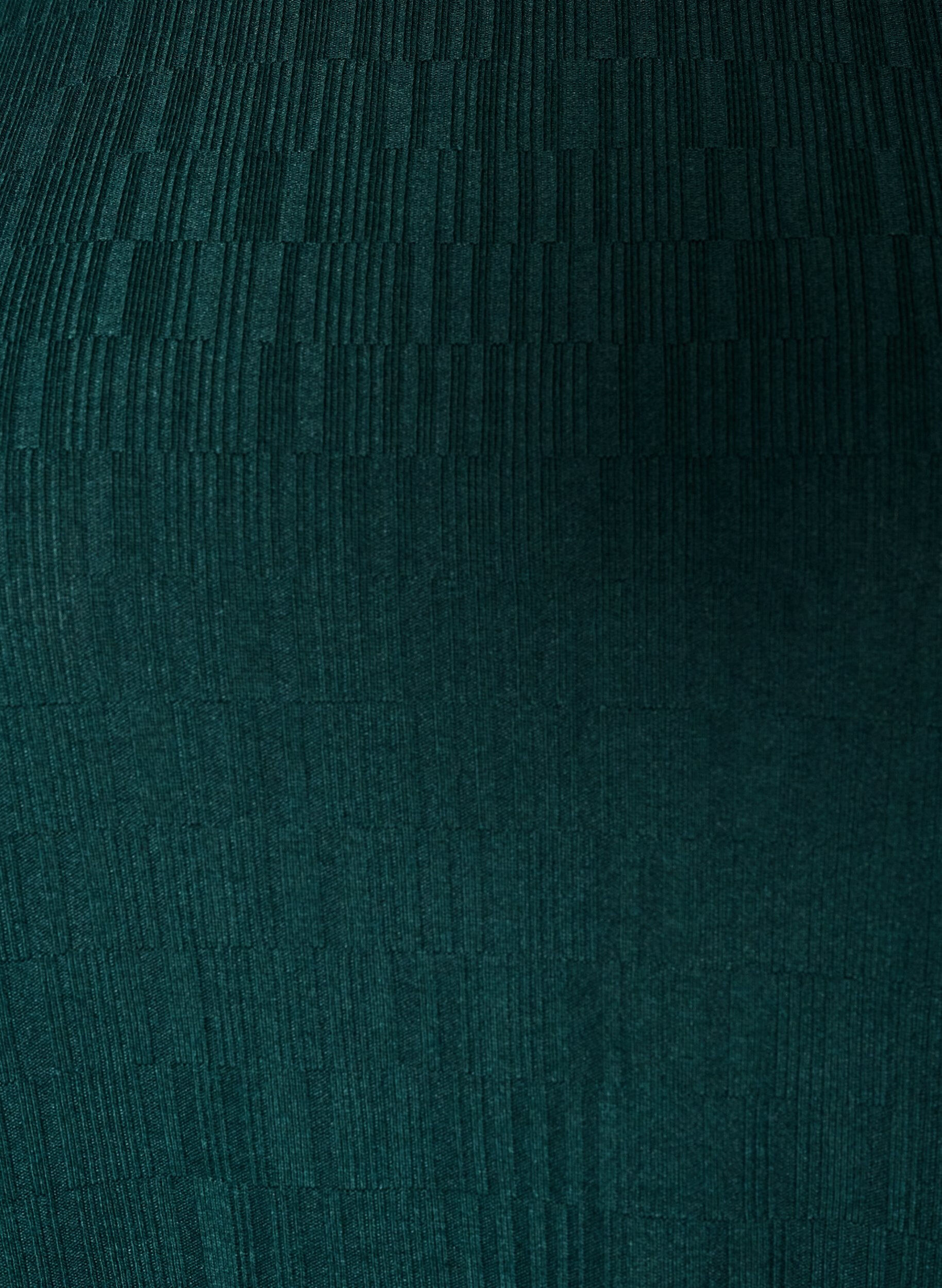 ZizziBluse mit Struktur und 3/4-&Auml;rmeln, Gr&uuml;n, Packshot image number 2