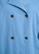 Kurzer Trenchcoat mit Taschen, Blau, Packshot image number 2
