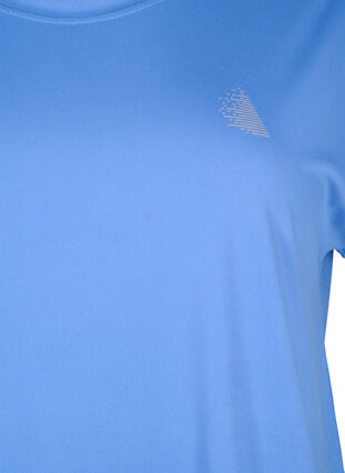 Kurzärmeliges Trainings-T-Shirt, Granada Sky, Packshot image number 2