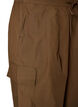 Baumwoll-Cargohose mit Ballonbein, Braun, Packshot image number 2