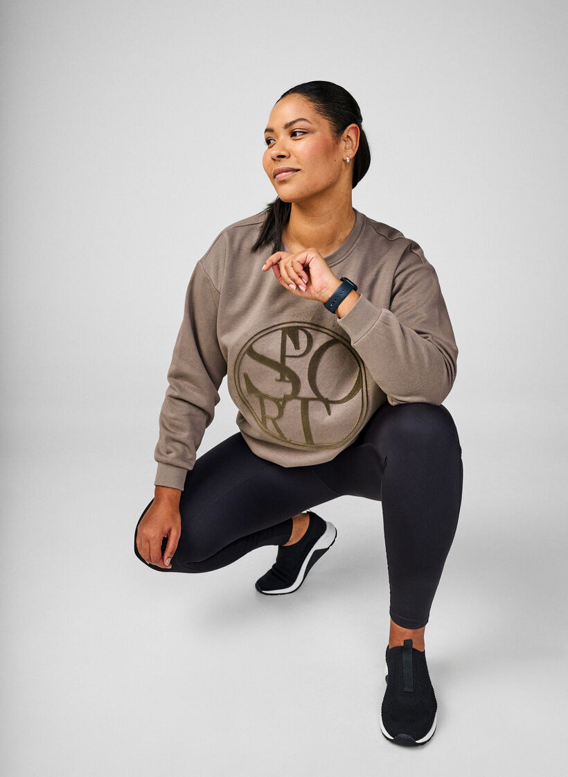 CORE, Squat-proof Trainingstights mit Tasche, Schwarz, Image image number 0