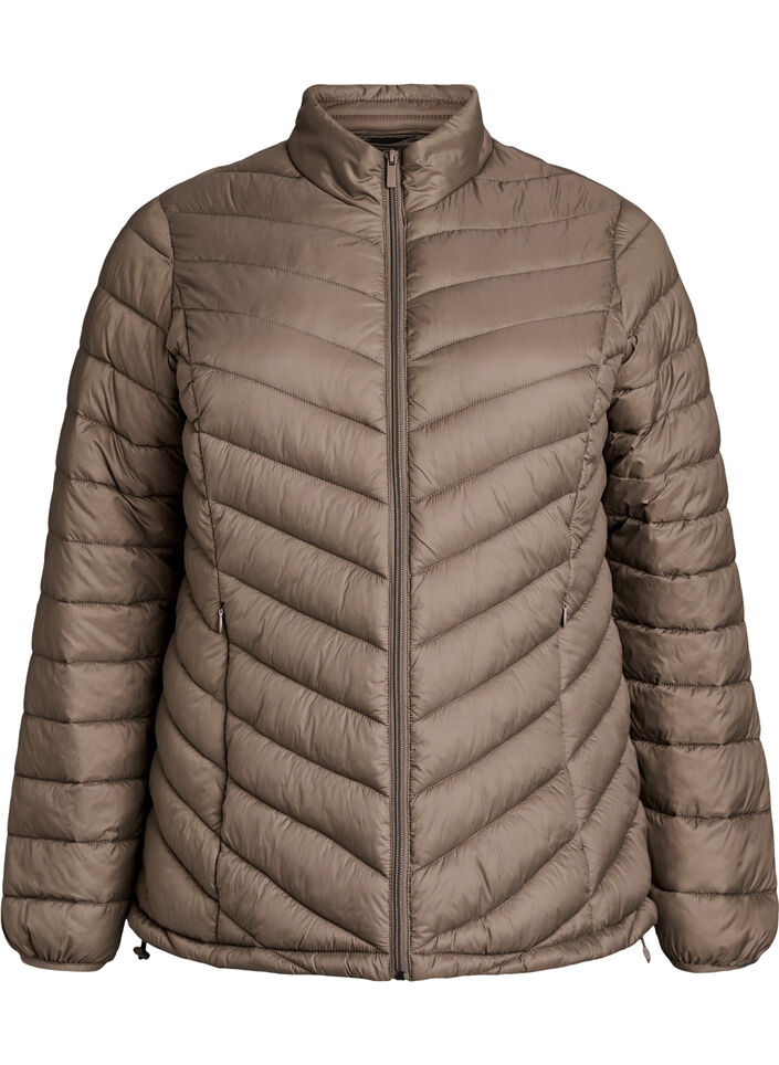 Leichte Jacke mit Taschen, Braun, Packshot image number 0