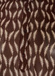 Bluse mit Allover-Print und kurzer Knopfleiste, Braun, Packshot image number 2