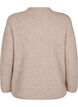Pullover mit Streifenmuster und langen Ärmeln, Simply Taupe Mel., Packshot image number 1