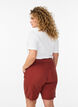 Lockere Shorts aus Baumwolle mit Taschen, Rot, Model image number 2
