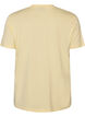 Basic T-Shirt aus Baumwolle mit Rundhalsausschnitt, Gelb, Packshot image number 1