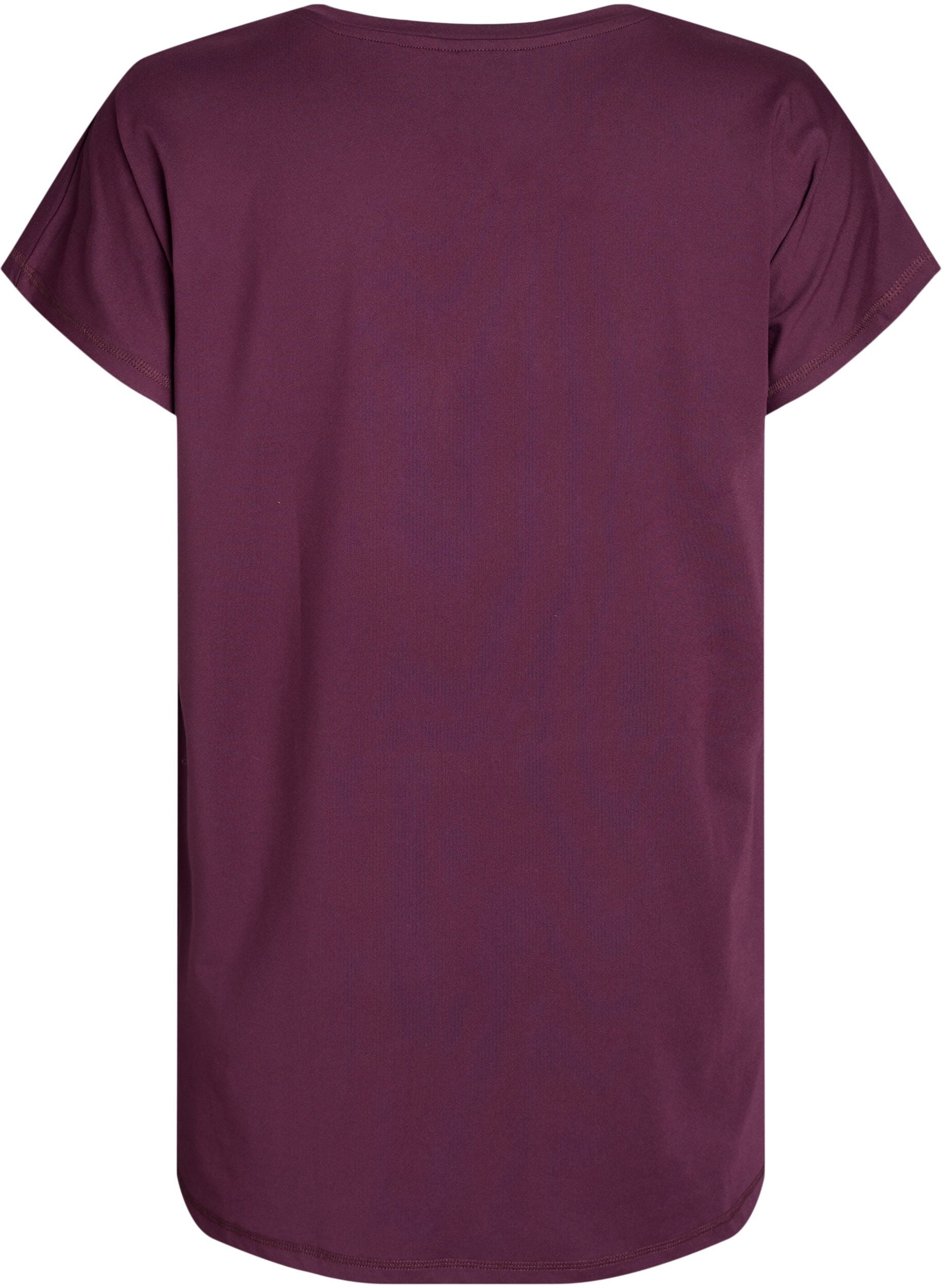 ZizziLanges Trainingsshirt, Rot, Packshot image number 1