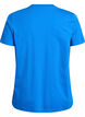 Basic T-Shirt aus Baumwolle mit Rundhalsausschnitt, Blau, Packshot image number 1