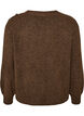 Strickbluse mit Knopfleiste, Braun, Packshot image number 1