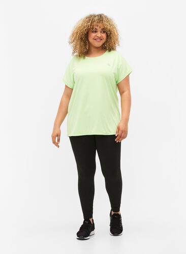 Kurzärmeliges Trainings-T-Shirt, Paradise Green, Model image number 2