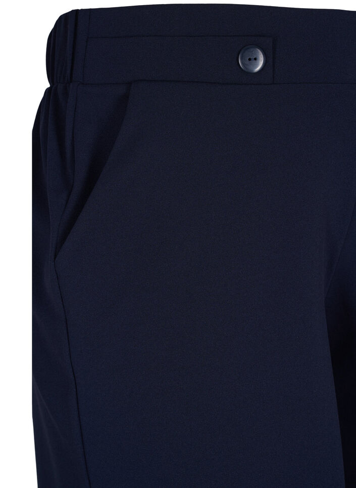 Shorts mit Taschen und lockerer Passform, Blau, Packshot image number 2
