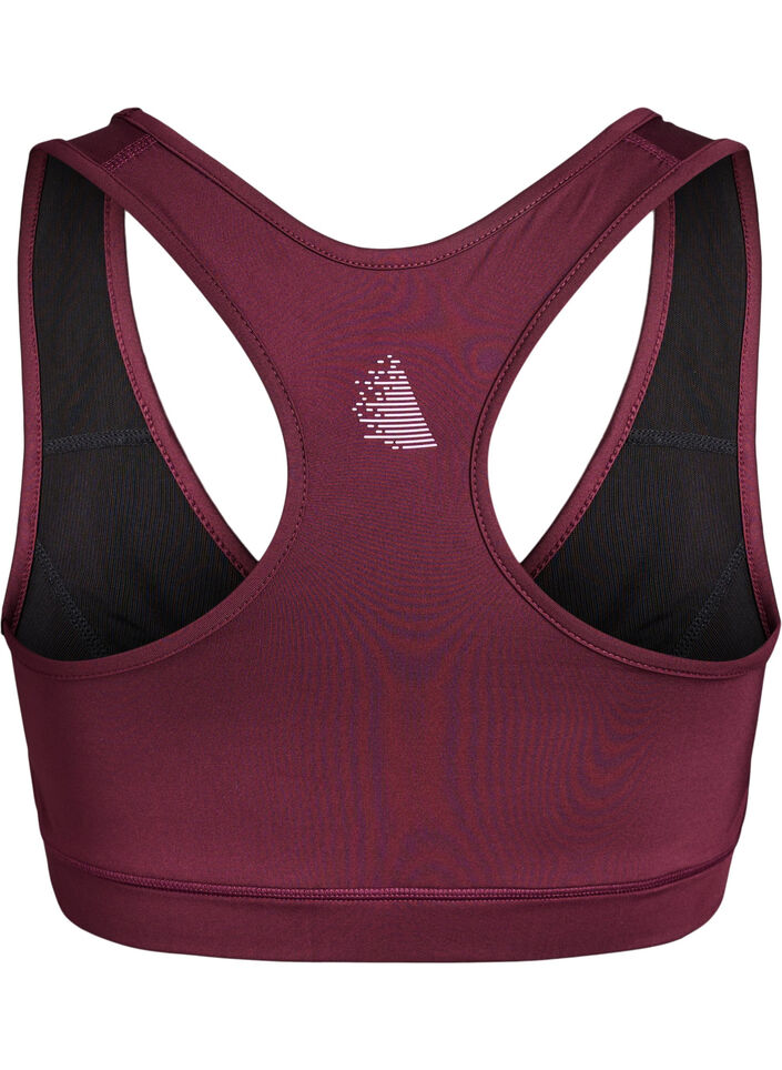 Sport-BH mit Racerback, Rot, Packshot image number 1
