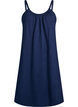 Midi-Tr&auml;gerkleid aus Bio-Baumwolle, Blau, Packshot image number 0