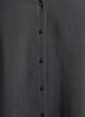 Bluse mit V-Ausschnitt und 3/4-&Auml;rmeln, Grau, Packshot image number 2