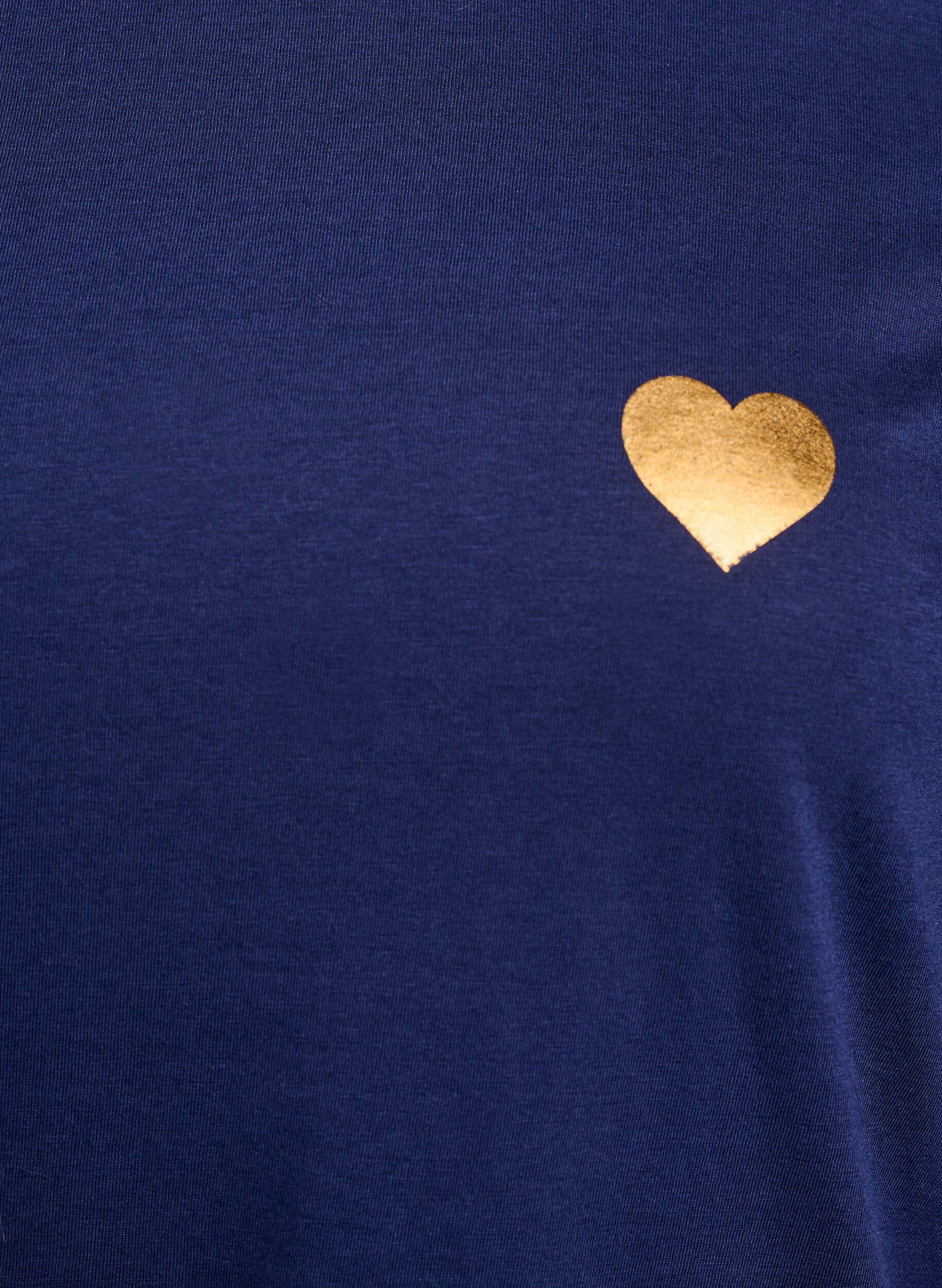 ZizziT-Shirt mit Print, Blau, Packshot image number 2