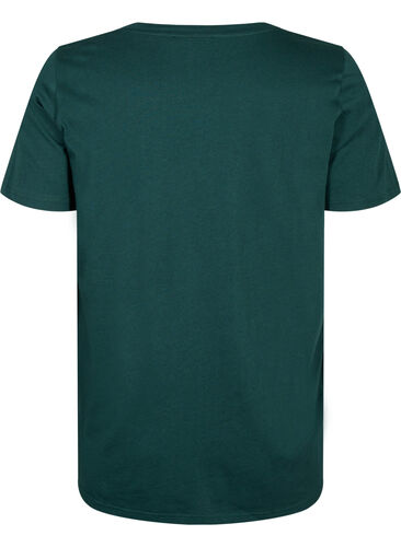 Baumwoll-T-Shirt mit Druck, Scarab W. Org. Love, Packshot image number 1